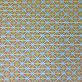 Printed Cotton (white/orange/blue/yellow)