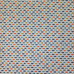 Printed Cotton (white/orange/blue/green/olive)