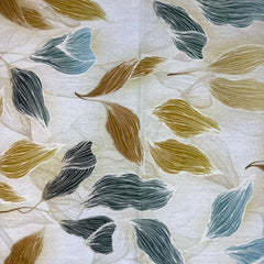 Printed Cotton (white/gray/brown)