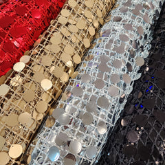 Confetti 3D Sequin Mesh