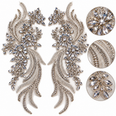 Emerald Applique Pair
