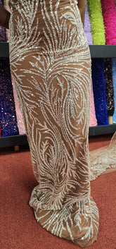 Beaded Sequin lace Fabric