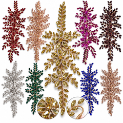 3D Wired Applique - Floral Vine
