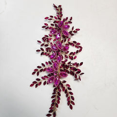 3D Wired Applique - Floral Vine