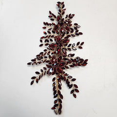 3D Wired Applique - Floral Vine