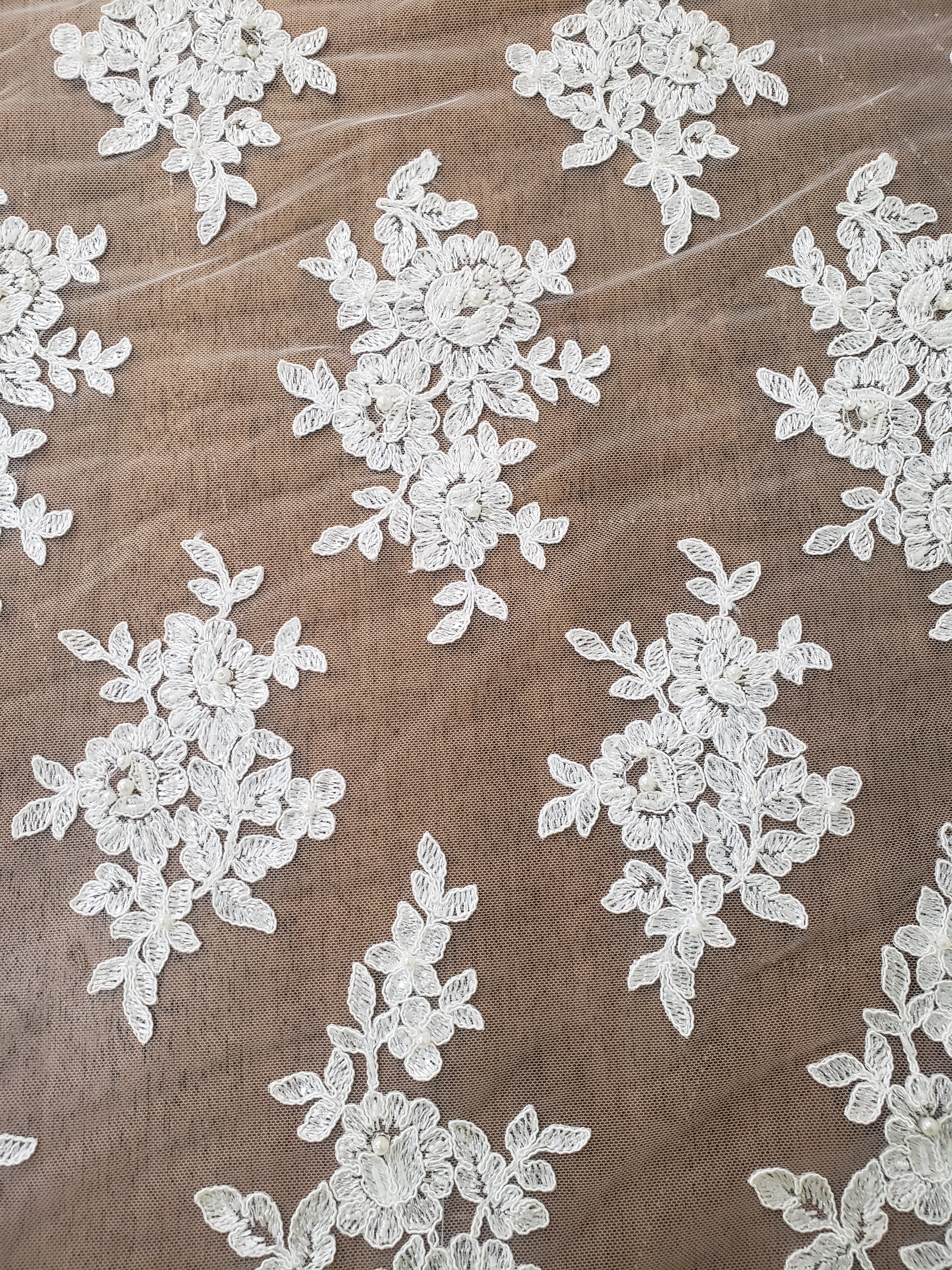 Applique bridal Lace