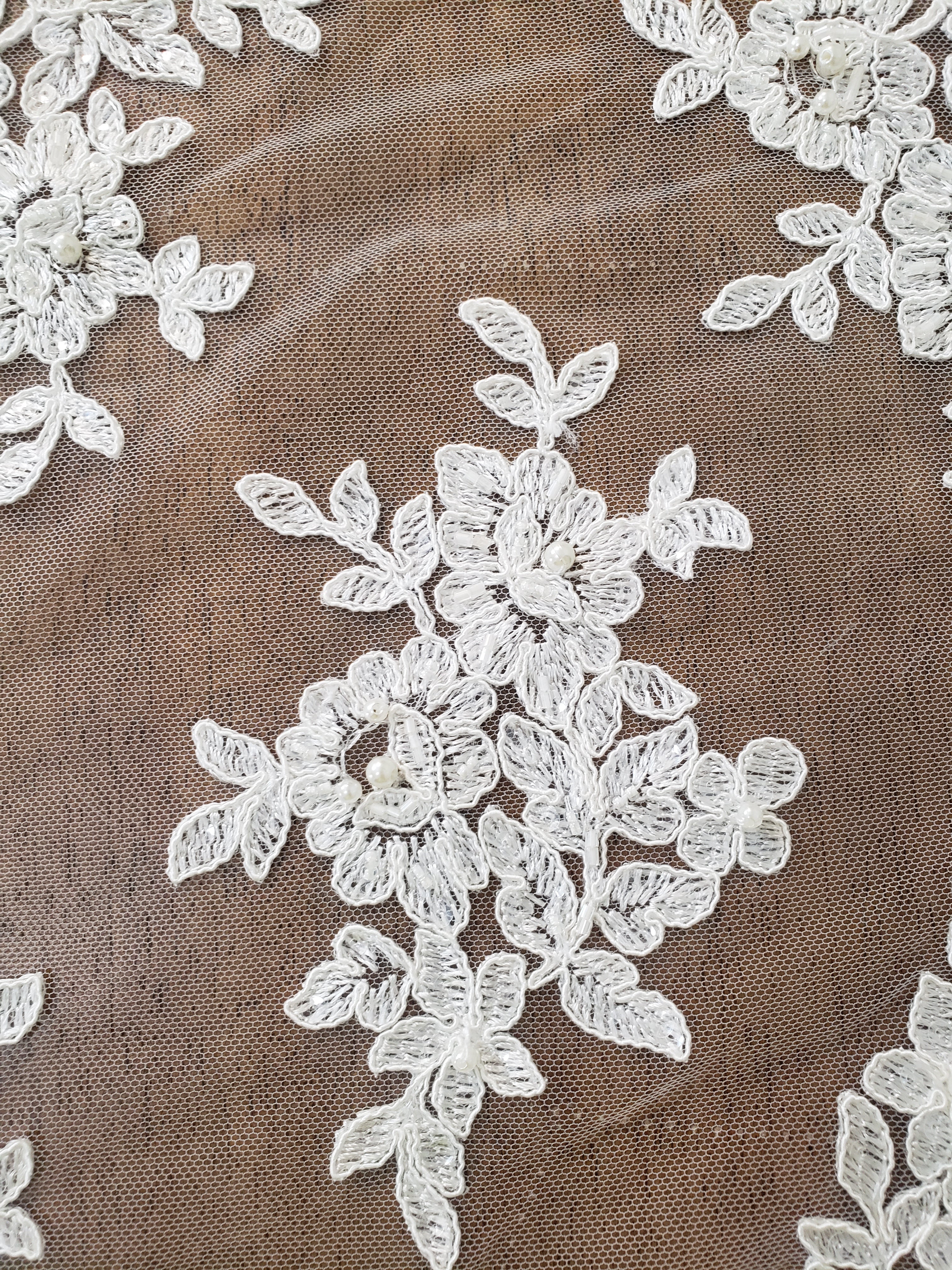 Applique bridal Lace