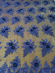 Beaded Applique lace