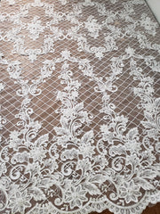 Panel bridal lace