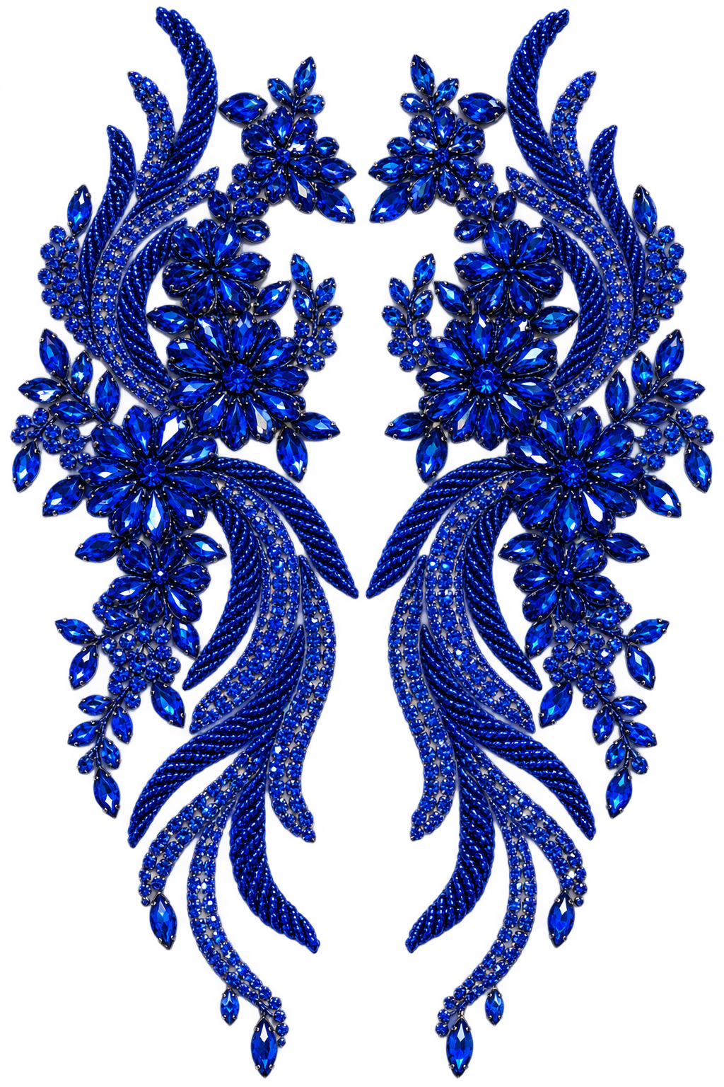 Cascade Appliqué Pair