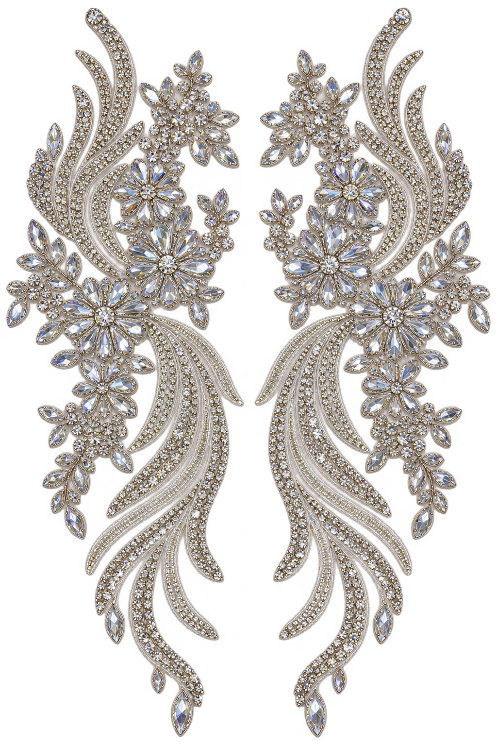 Cascade Appliqué Pair