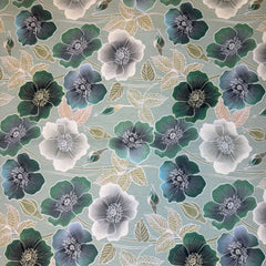 Floral Print Cotton (Emerald/sage)
