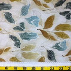 Printed Cotton (white/gray/brown)