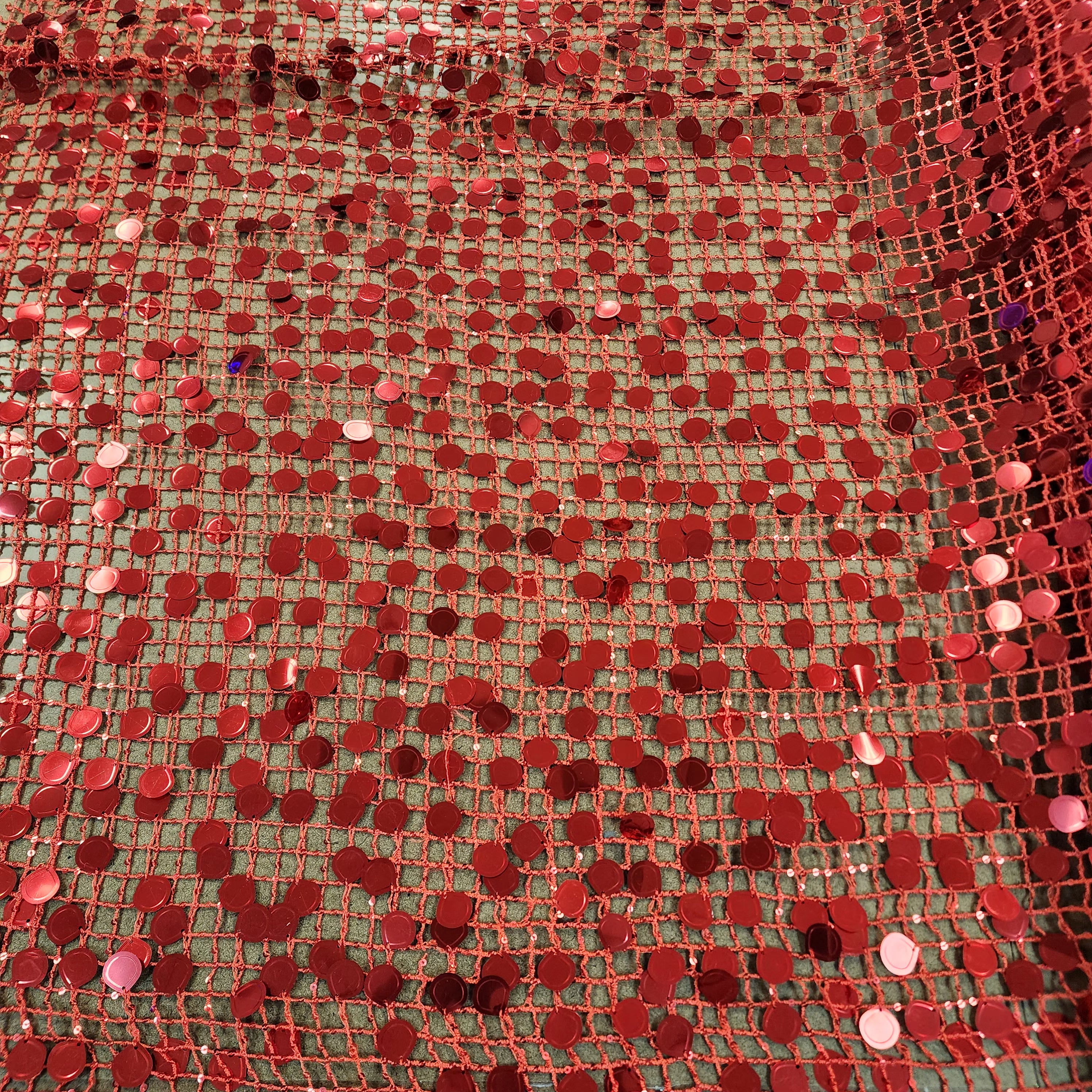 Confetti 3D Sequin Mesh