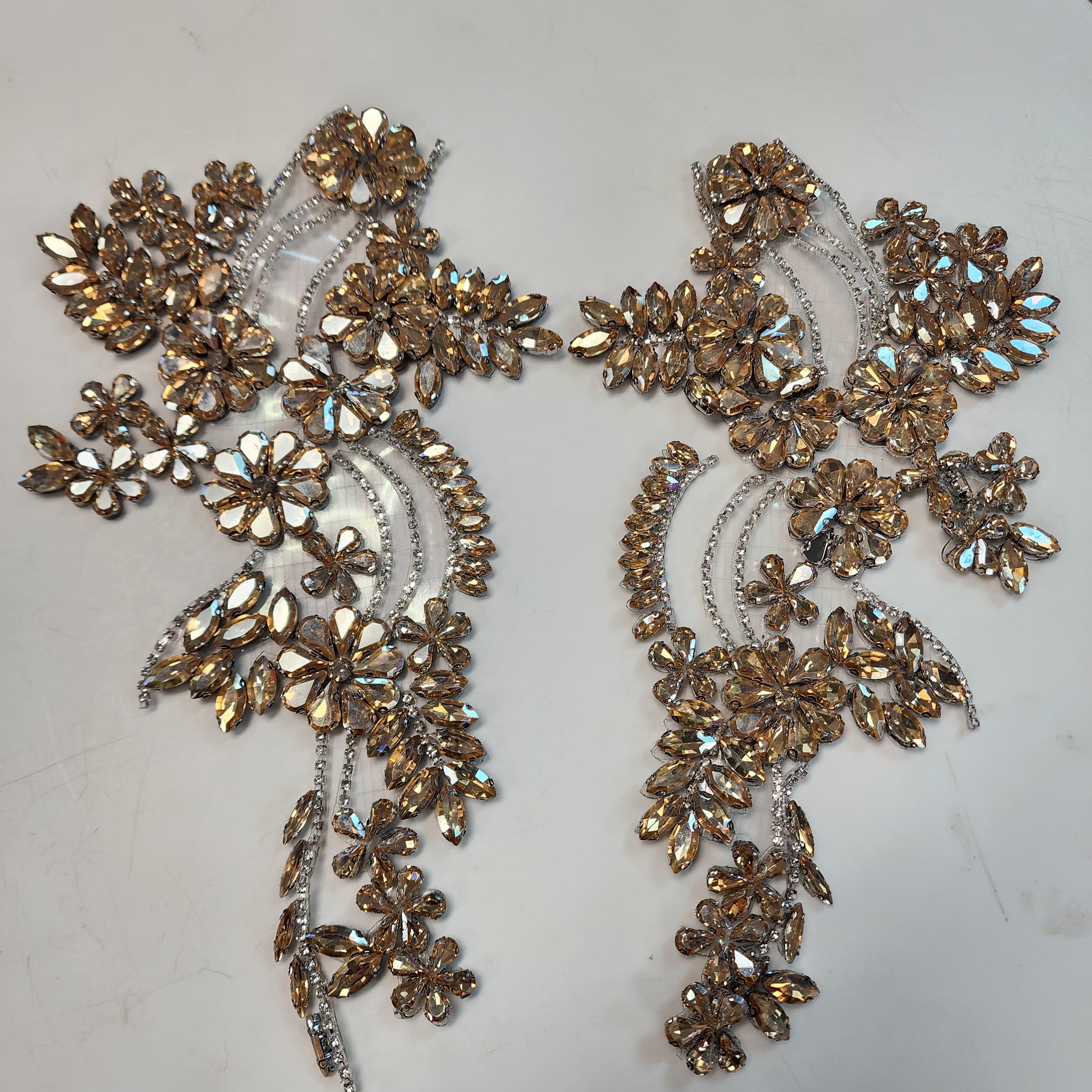 Elara Iron-On Applique Pair