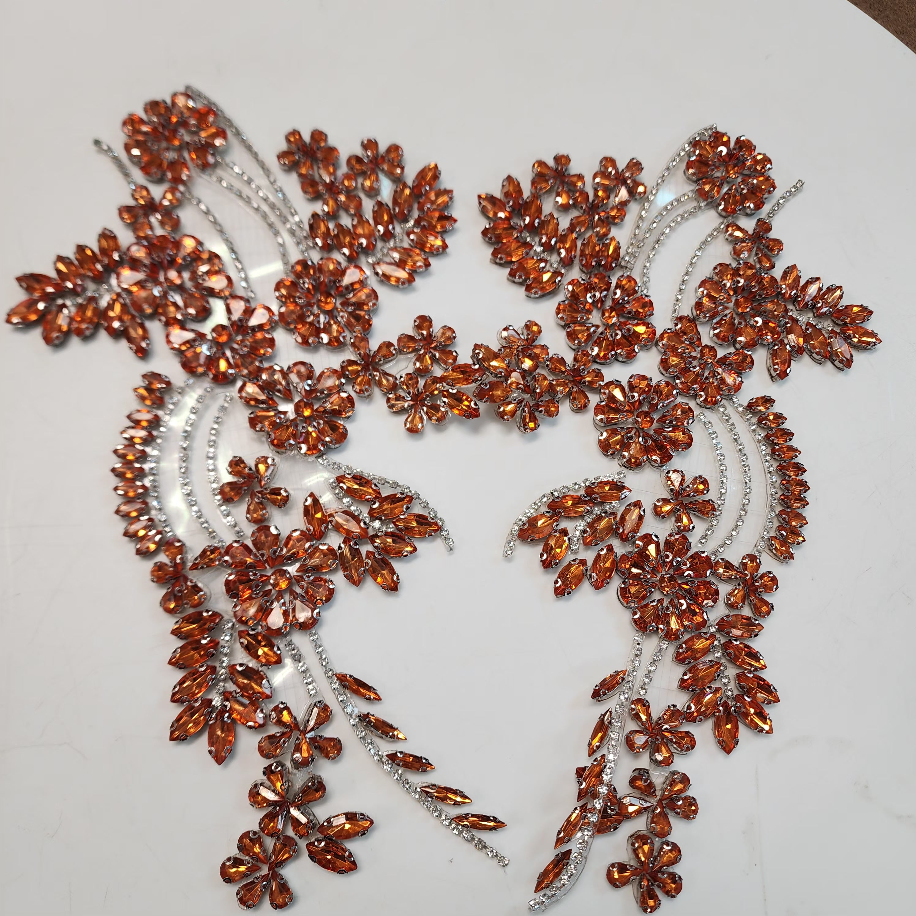 Elara Iron-On Applique Pair