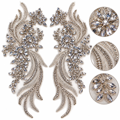 Emerald Applique Pair