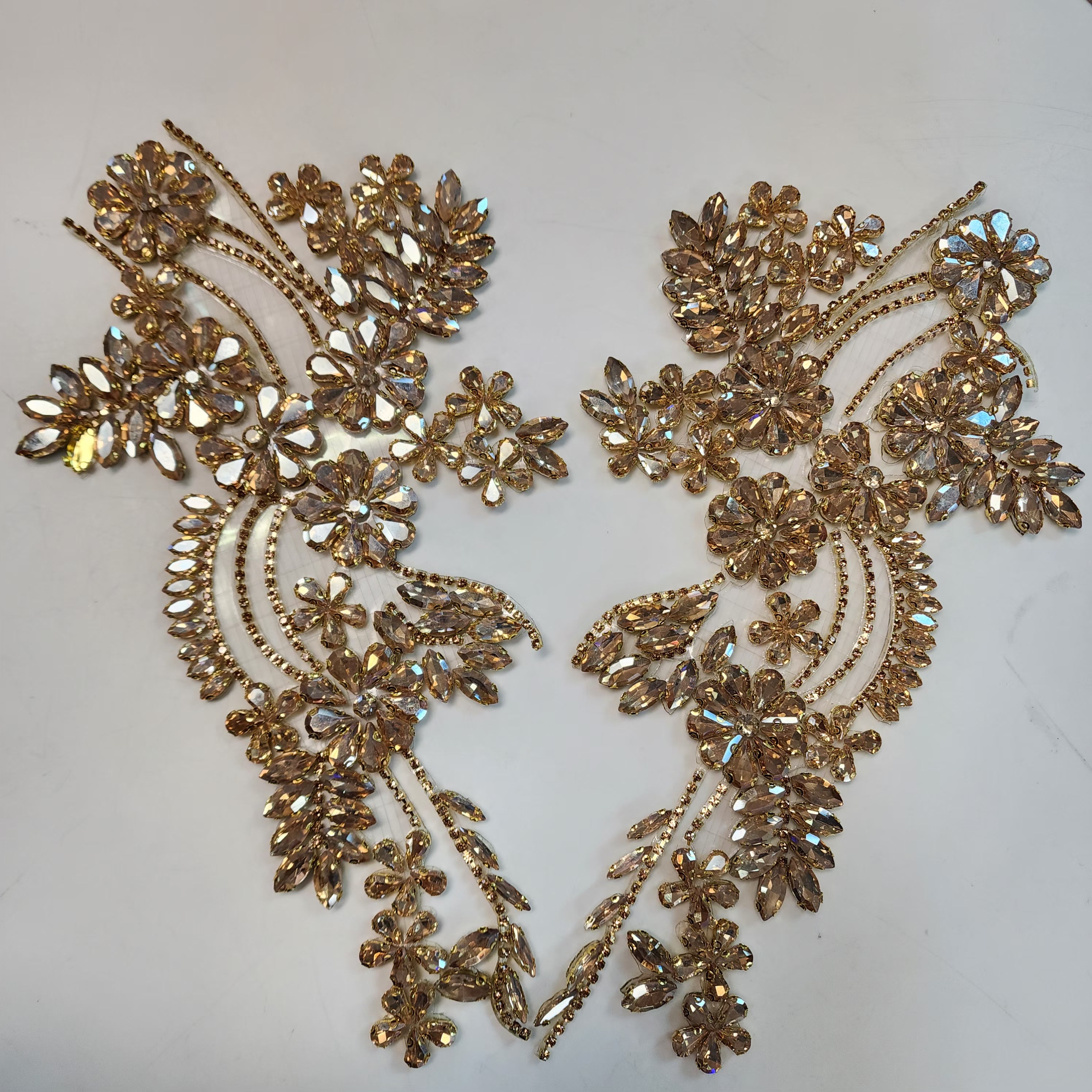 Elara Iron-On Applique Pair