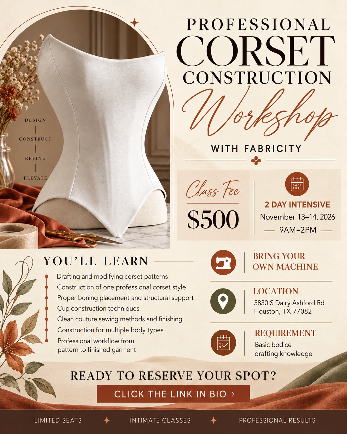 Corset Training Workshop