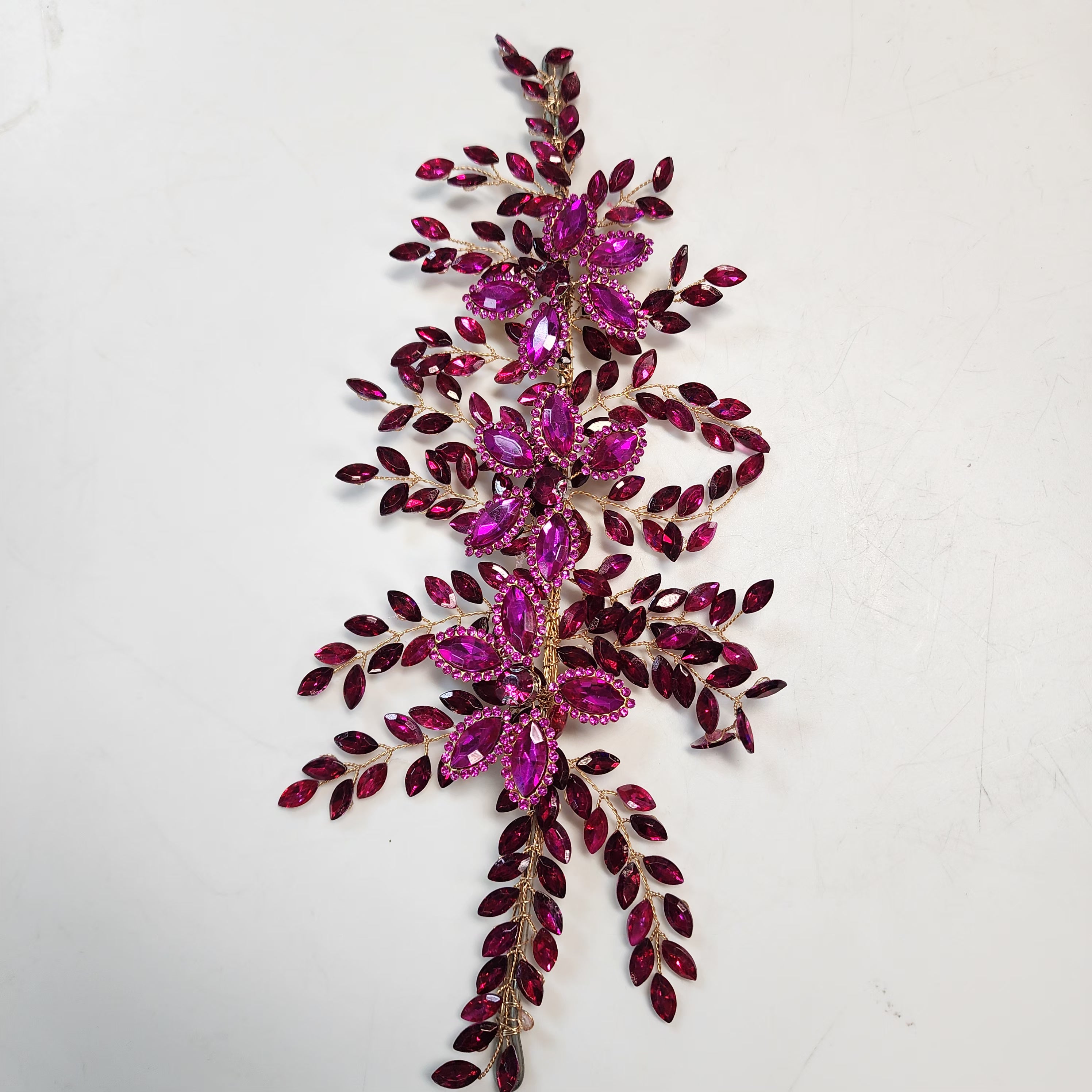 3D Wired Applique - Floral Vine