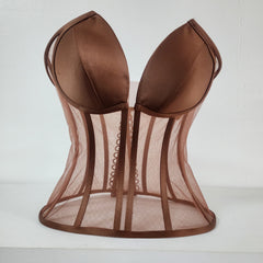 Plunge Neckline Corset