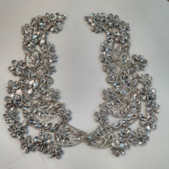 Iris Iron-On Applique Pair