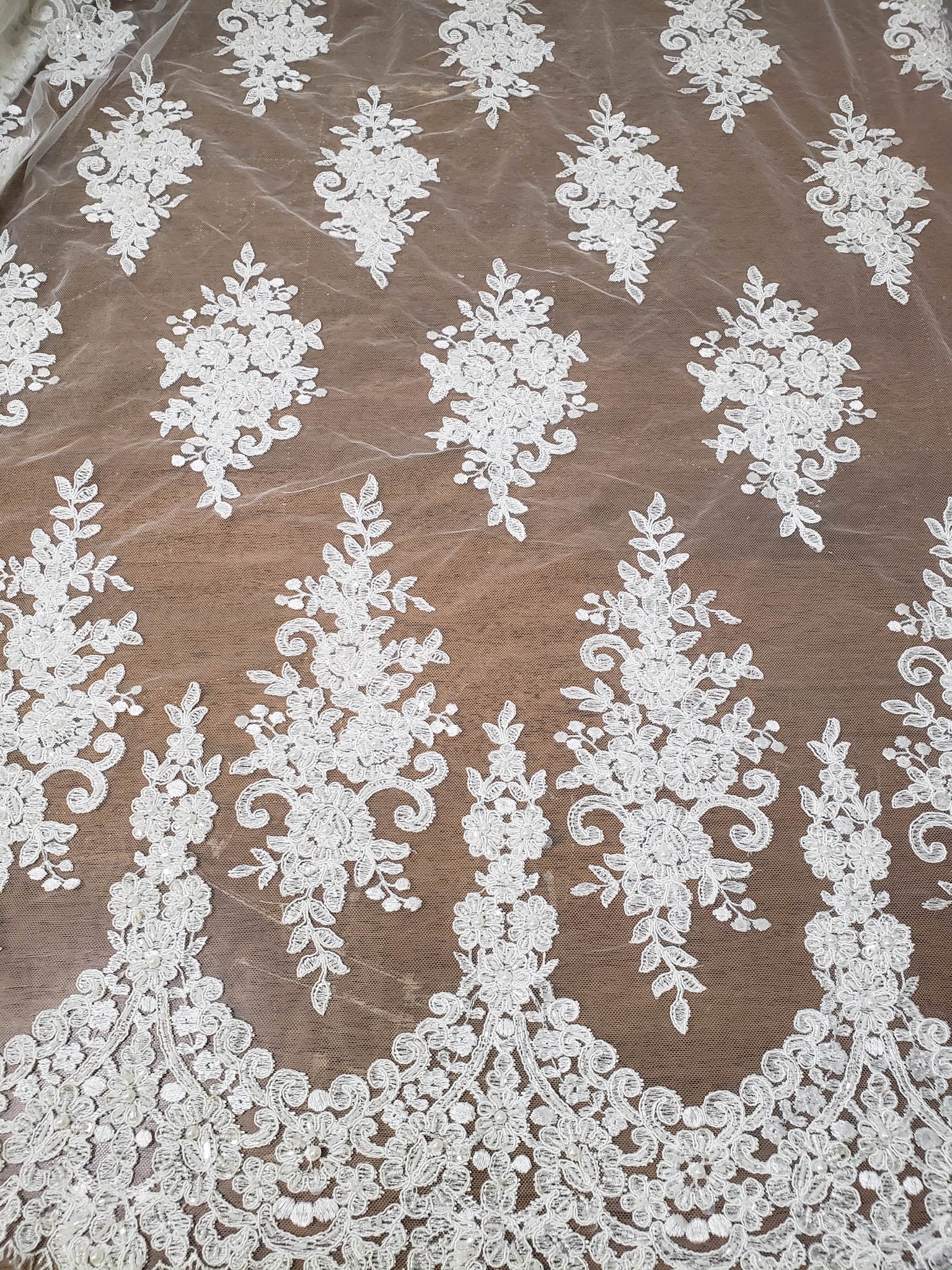 Applique bridal Lace