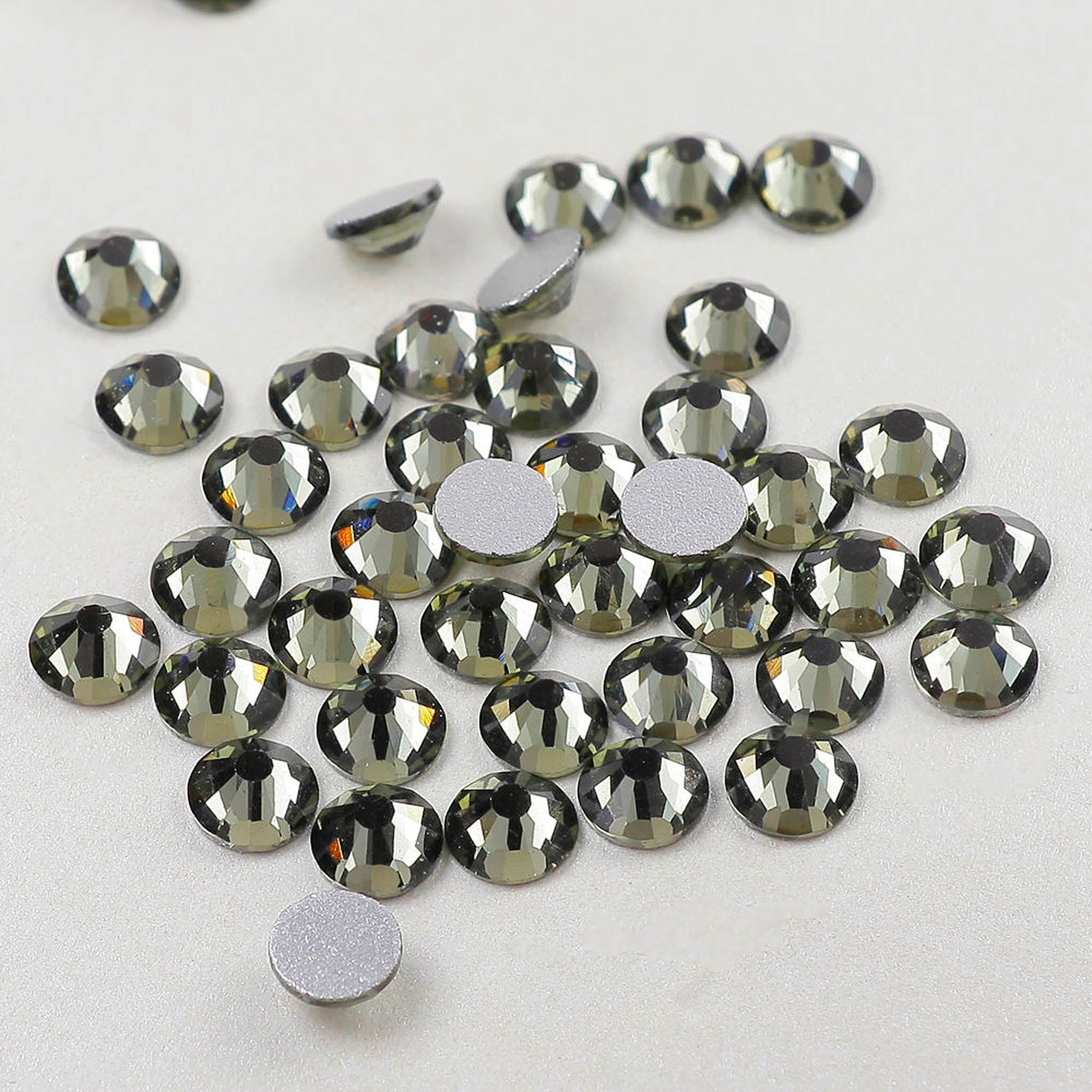 Glass Flat-Back Rhinestones