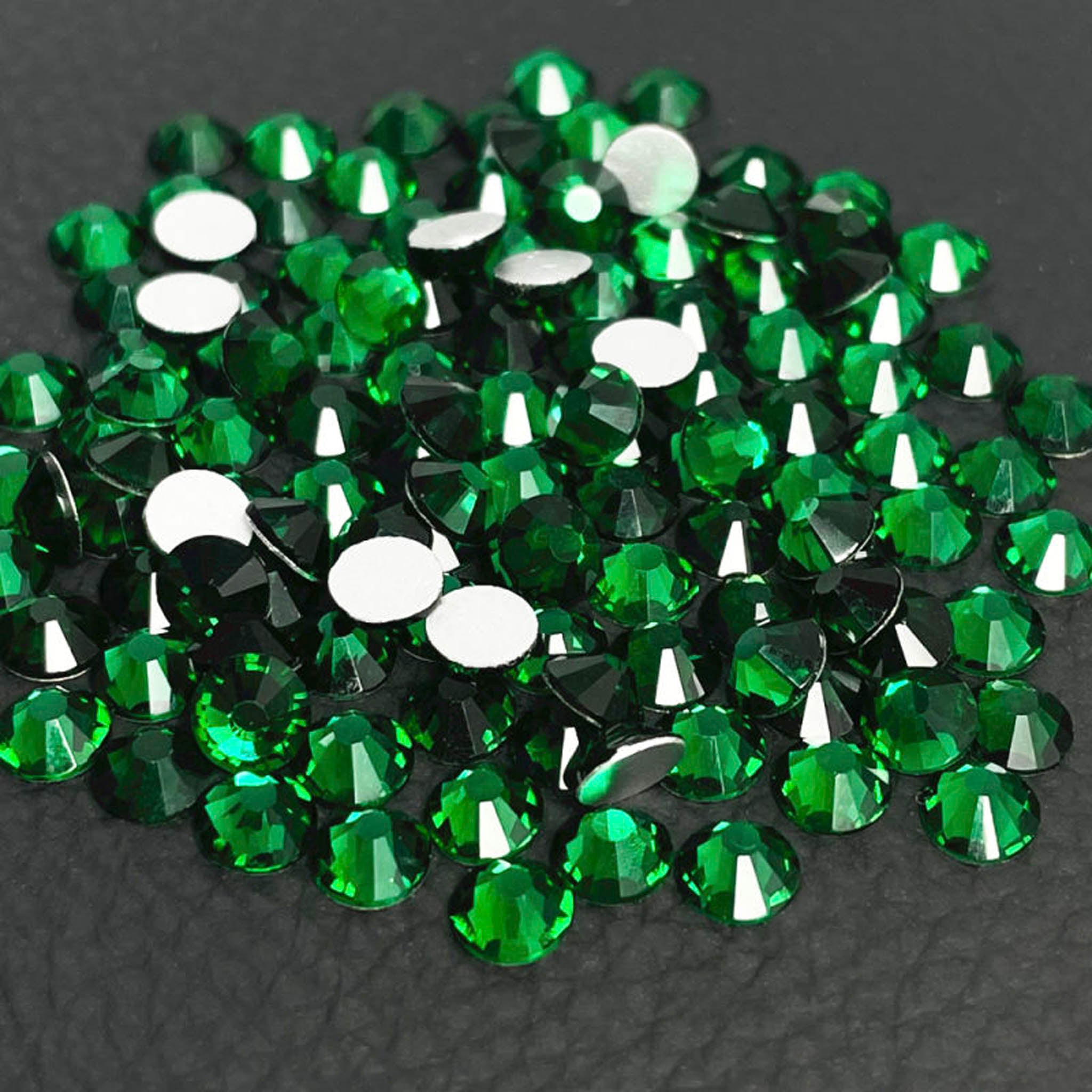 Glass Flat-Back Rhinestones