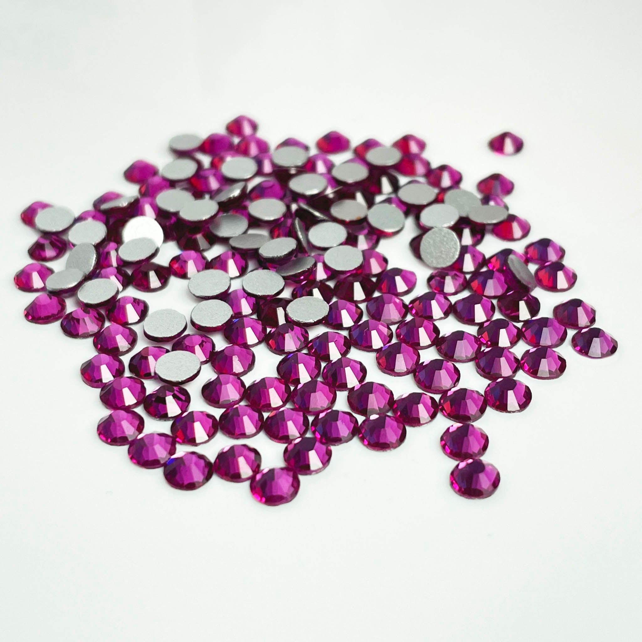 Glass Flat-Back Rhinestones