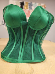 Plunge Neckline Corset