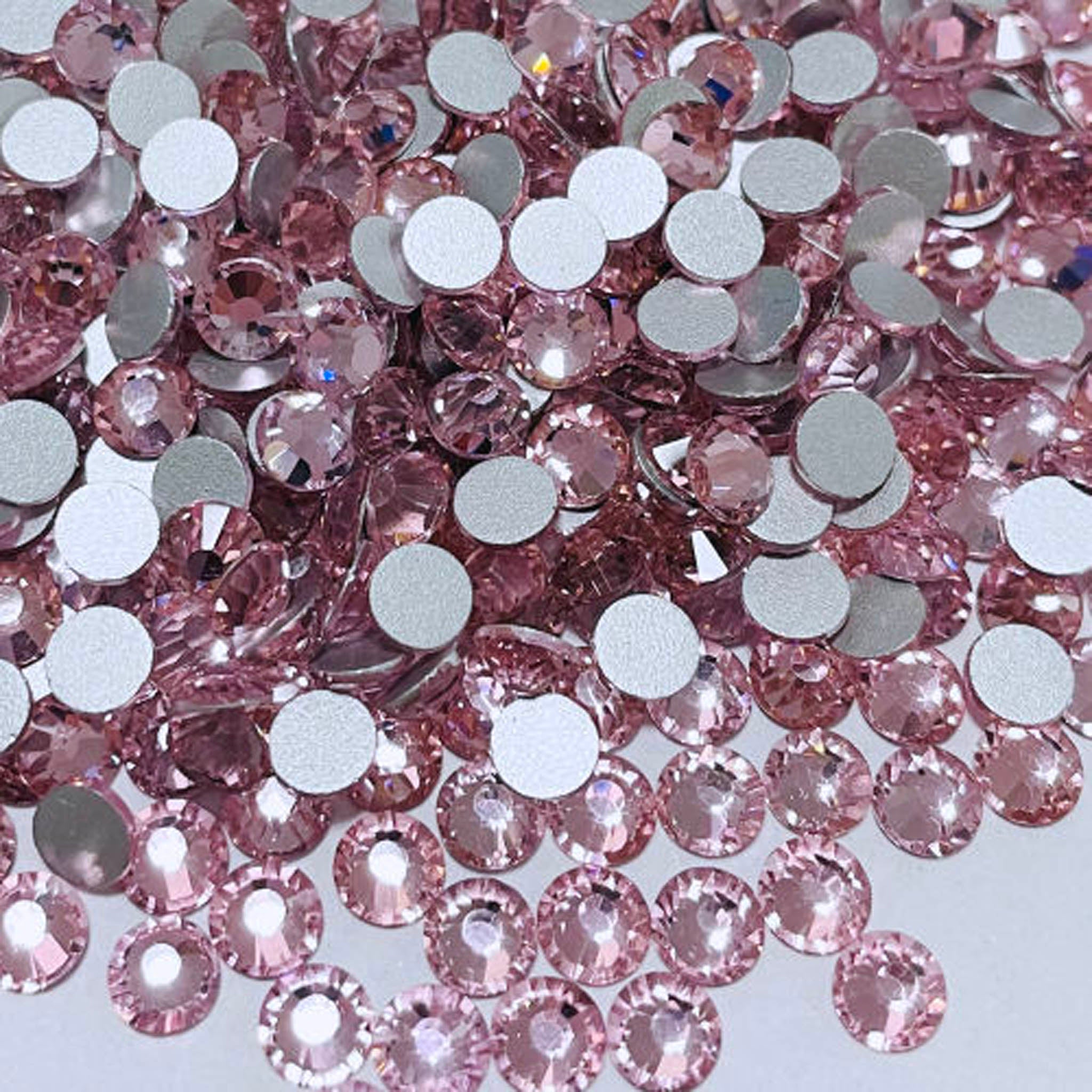 Glass Flat-Back Rhinestones