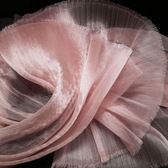 Pleated Organza