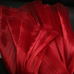 Pleated Organza