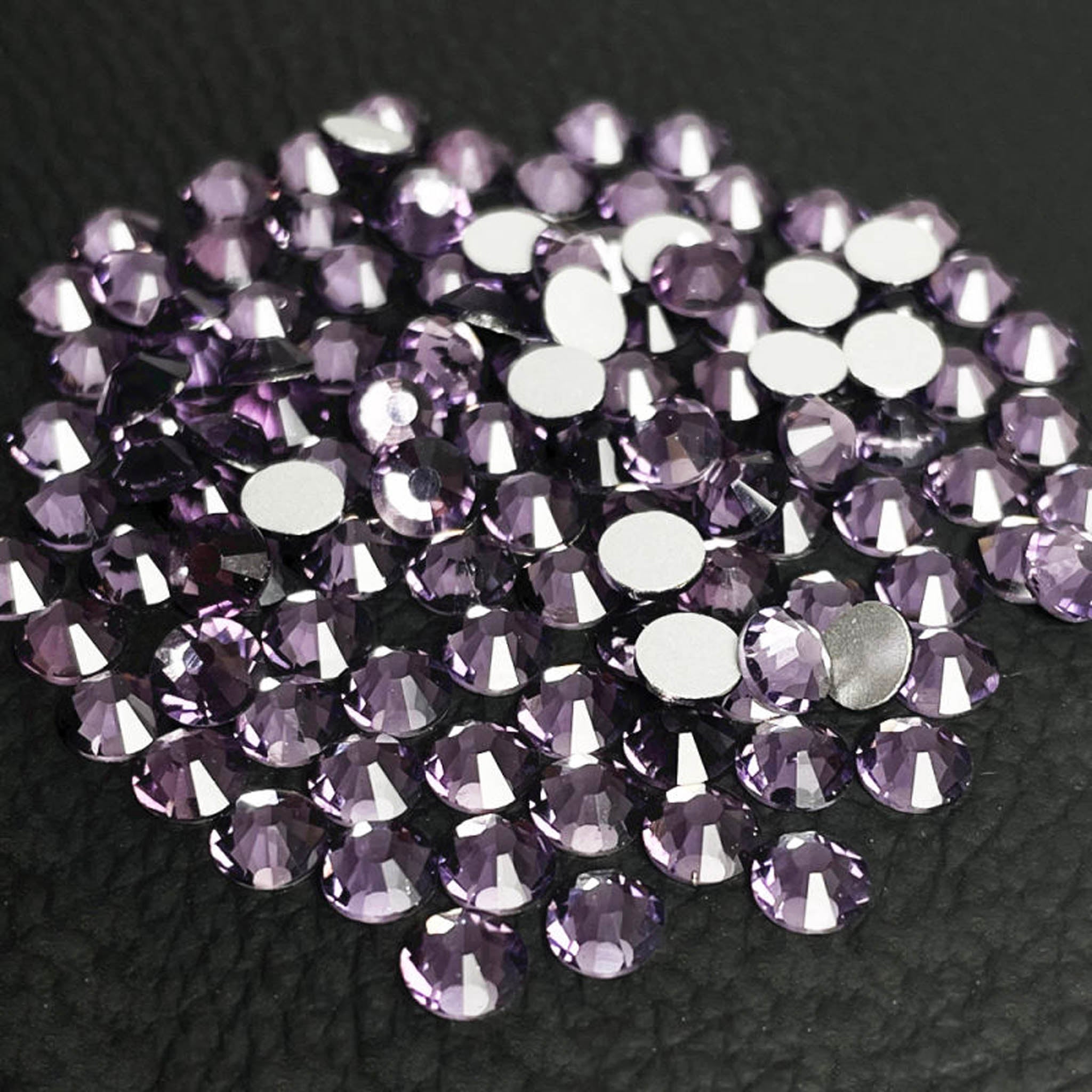 Glass Flat-Back Rhinestones