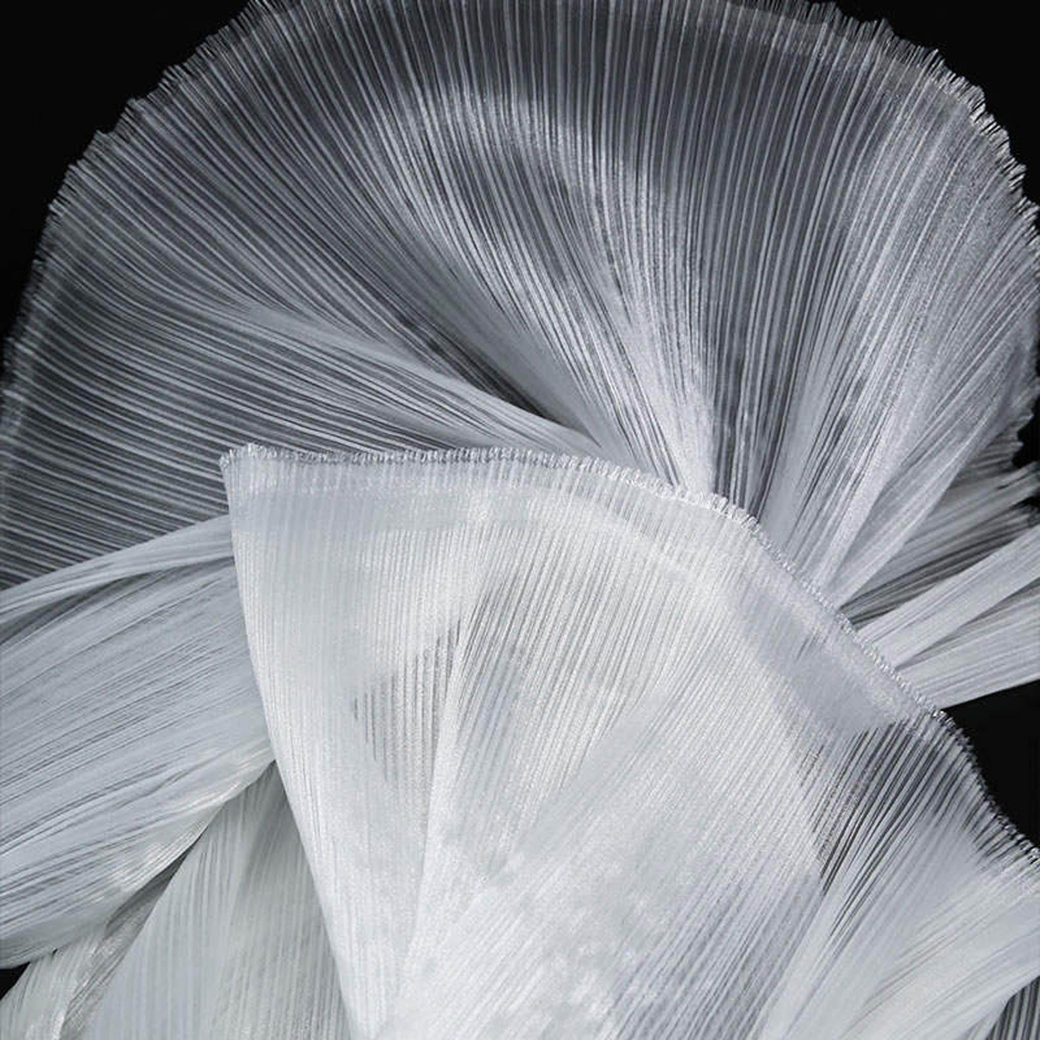 Pleated Organza