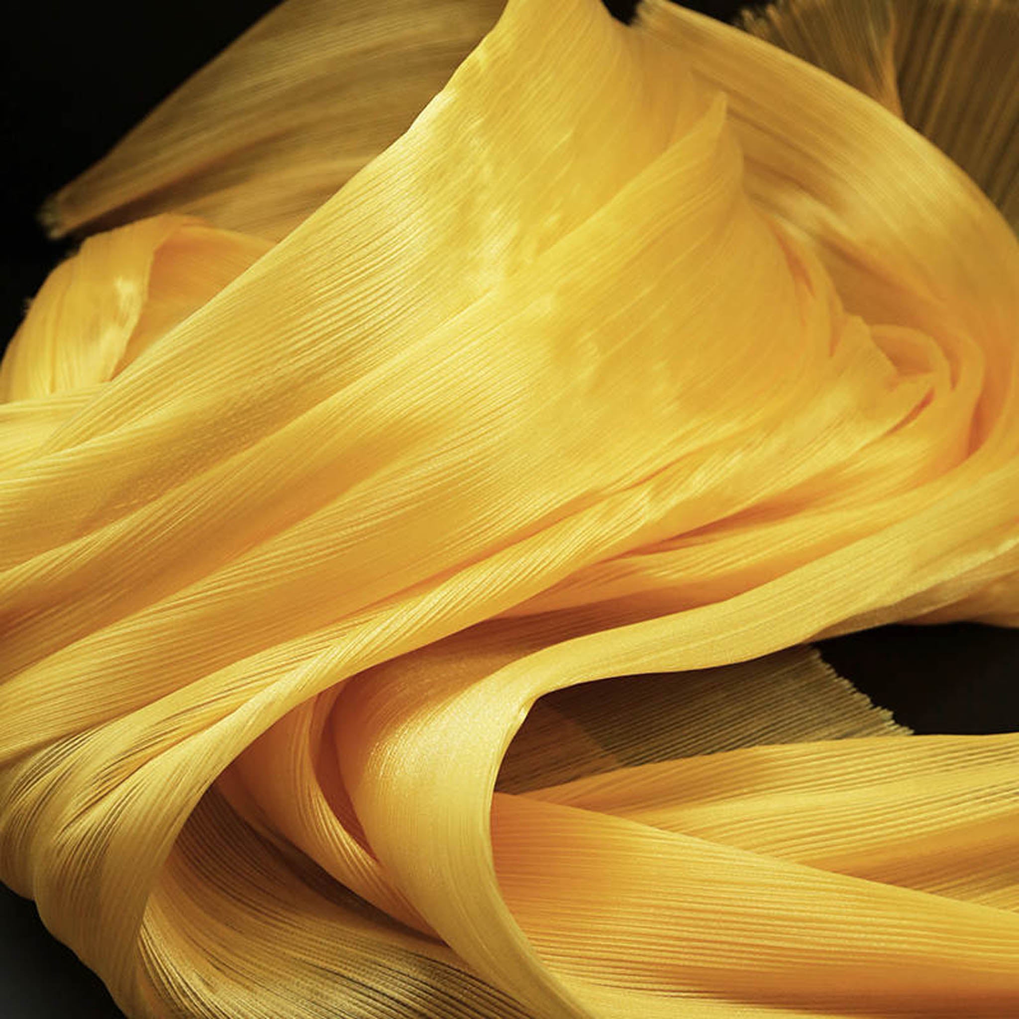 Pleated Organza